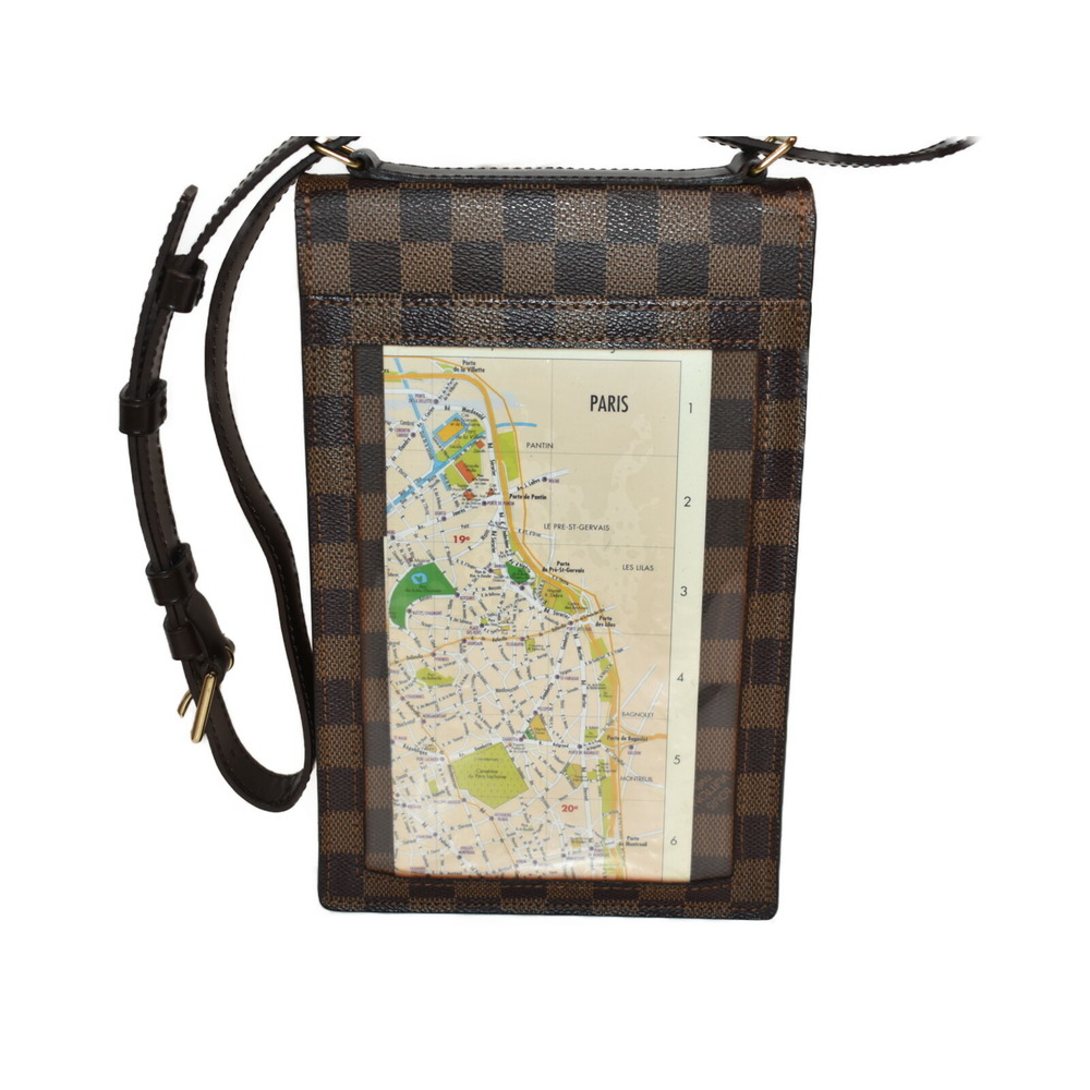 Louis Vuitton Damier Bag Brown Ebene Portobello Shoulder
